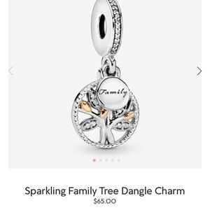 Brand new Pandora Family Tree charm